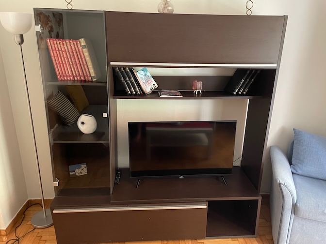 Koukaki apartment entertainment unit