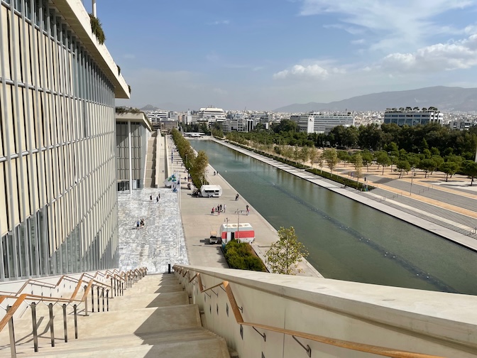 Stavros Niarchos Park canal