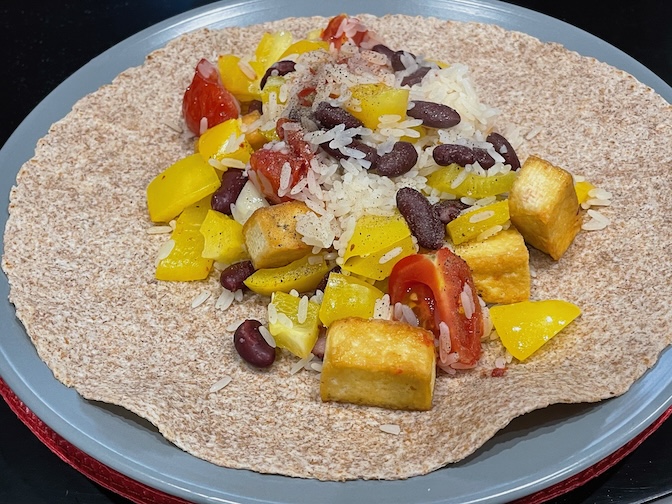 Vegan burrito