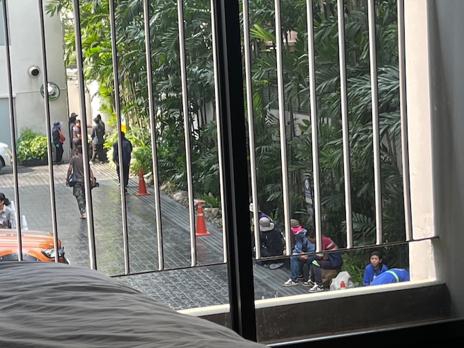 Sereine Sukhumvit 39 studio room view