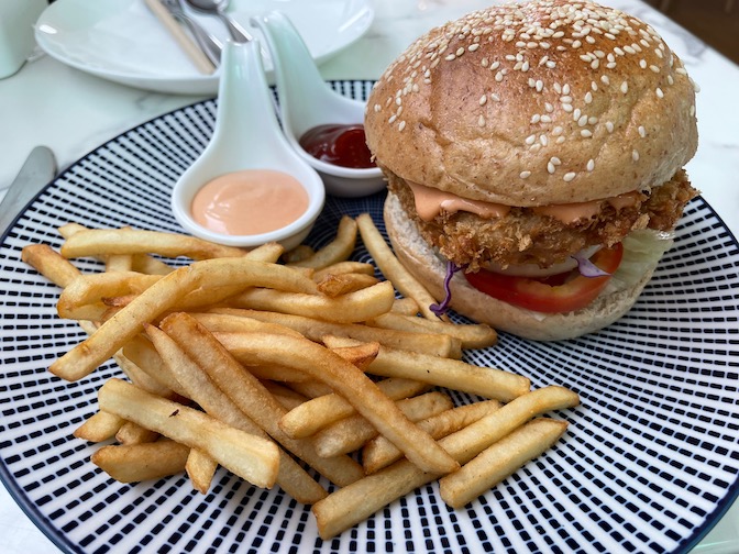 May Veggie Home vegan teriyaki burger