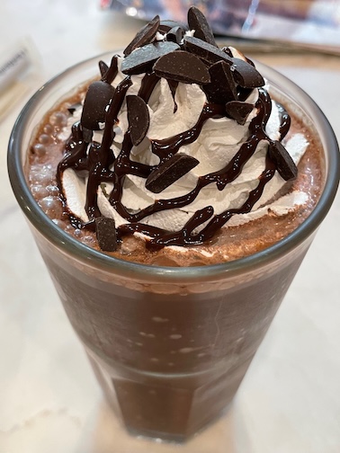 Veganerie dark chocolate smoothie