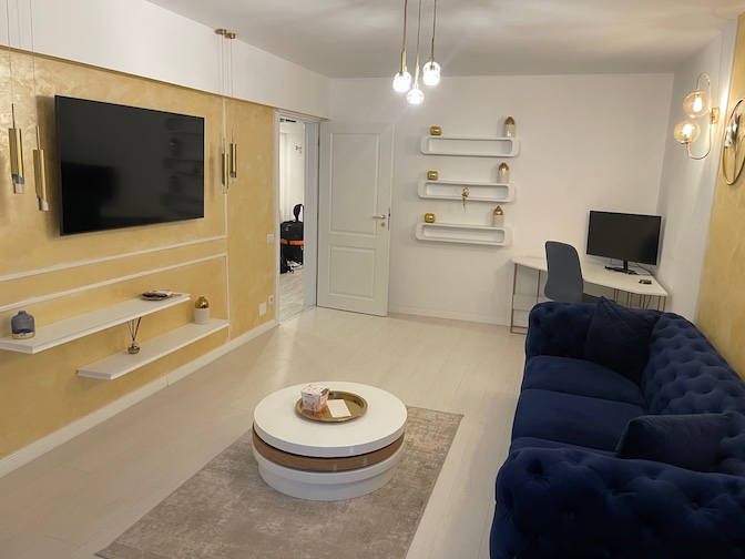 Bulevardul Dimitrie Cantemir apartment living room