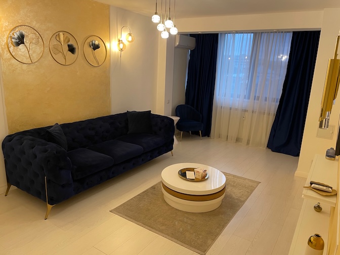 Bulevardul Dimitrie Cantemir apartment sofa