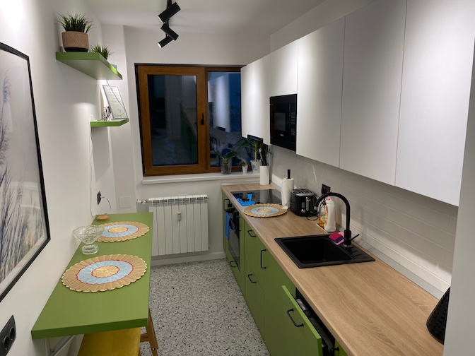 Bulevardul Iancu De Hunedoara apartment kitchen