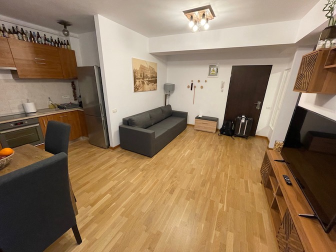 Strada Vânători apartment kitchen