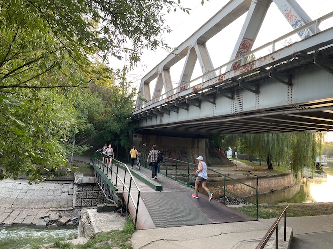 King Mihai I Park bridge