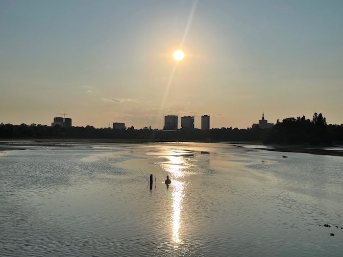 King Mihai I Park sunset