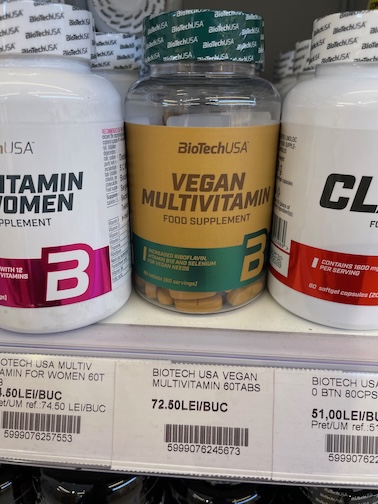 Bebe Tei vegan multivitamin