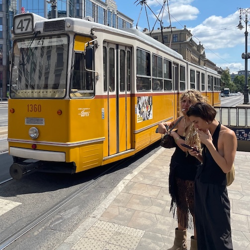 A tram at Astoria