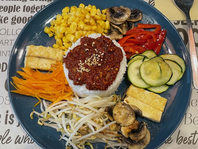 Happy Veggie - Vegetarian Korean Bibimbap