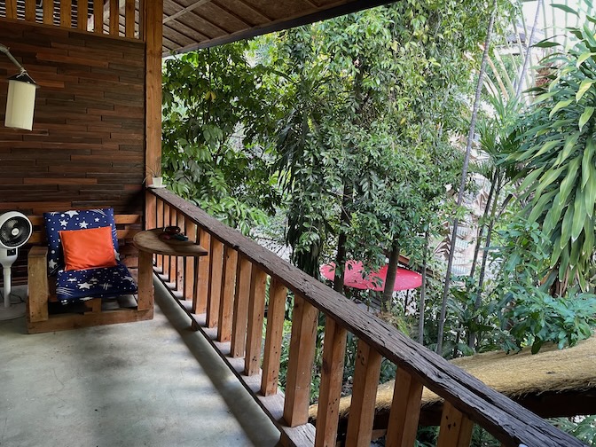 Oldy De Garden balcony