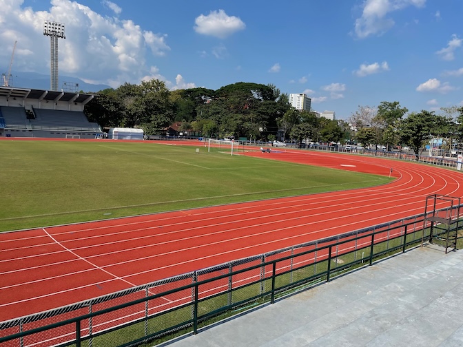 Chiang Mai Municipal Stadium running track