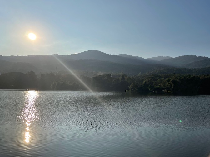 Chiang Mai University lake