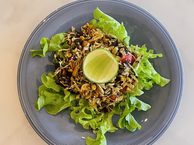 Rad Rabbit tea leaf salad