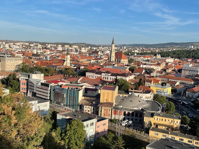 Parcul Cetățuia view