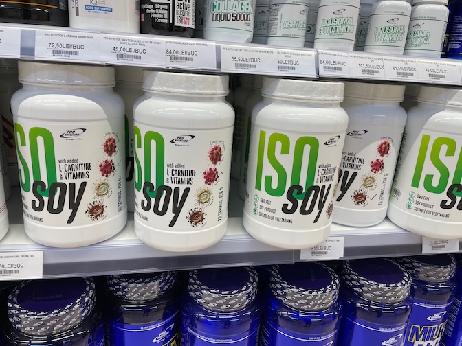 Bebe Tei ISO soy protein powder
