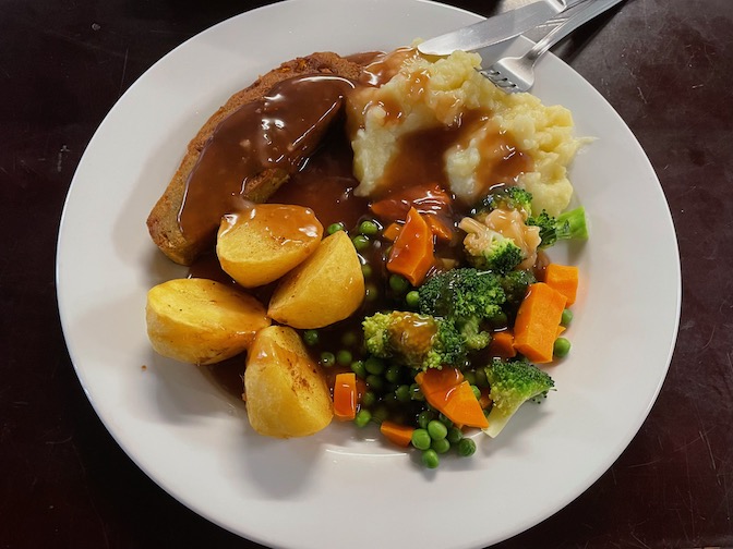 Filthy Vegan Sunday roast