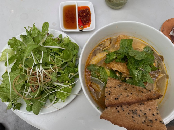 The Joi Factory vegan mi quang