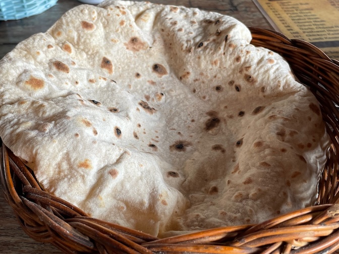 S and S Indian Food chapati