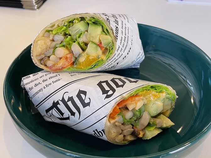 Saladboy vegan wrap