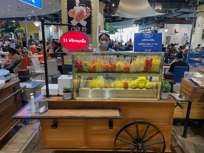 Terminal 21 fruit stand