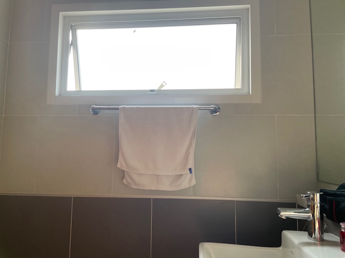 G Residence bathroom window
