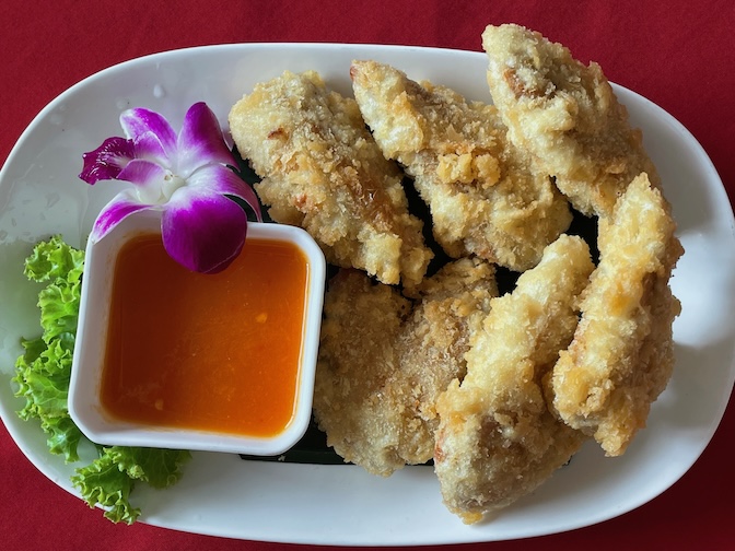 Five Star J Restaurant crispy fried soy chicken wings