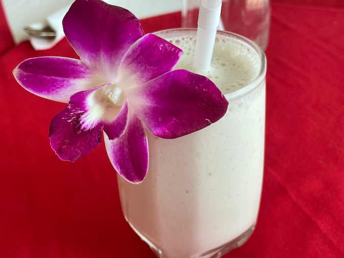 Five Star J Restaurant protein shake