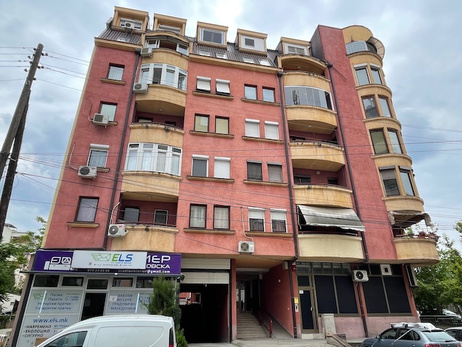 Apartment outside