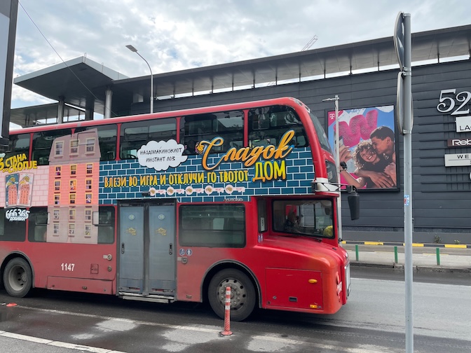 Skopje bus