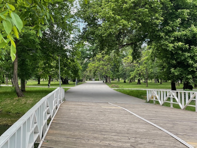 City Park path
