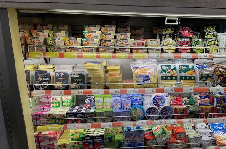 Ramstore supermarket vegan cheese