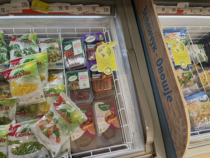 Ramstore supermarket vegan frozen food