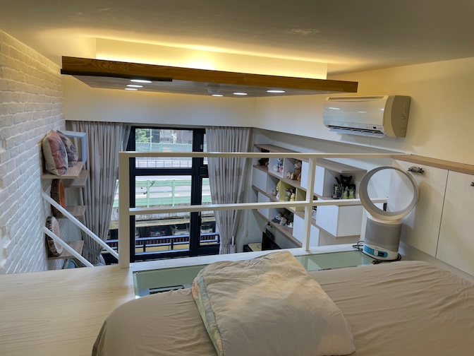 Sonjiang Nanjing apartment bed view