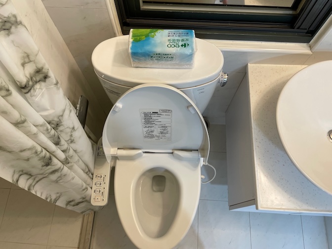 Sonjiang Nanjing apartment toilet