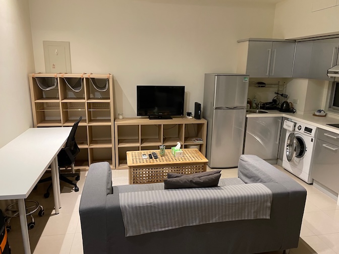 Xinyi Anhe apartment living area