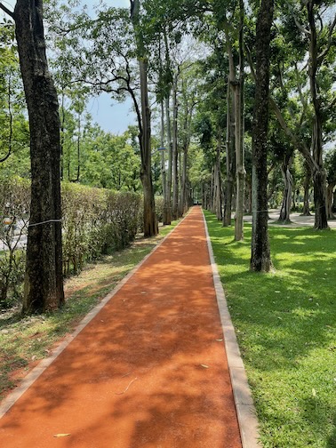 Da'an Park jogging track