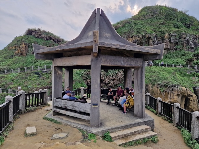 Heping Island Geopark pagoda