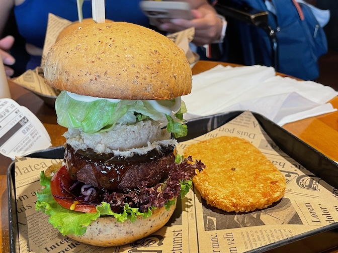 Burger Su Veggie tuna burger