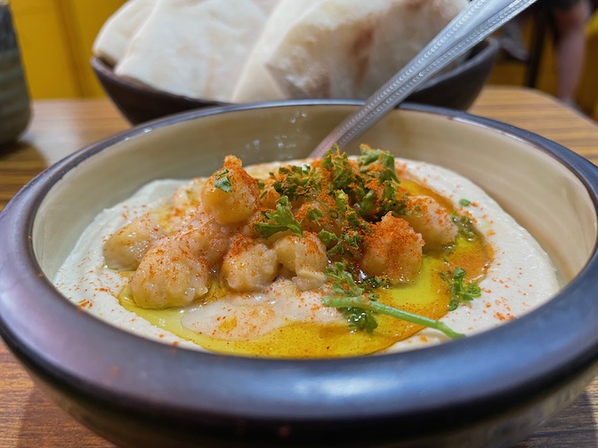 Falafel King hummus