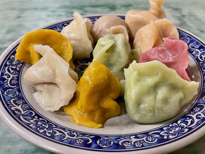 Lai Xin Vegan Restaurant mixed dumplings