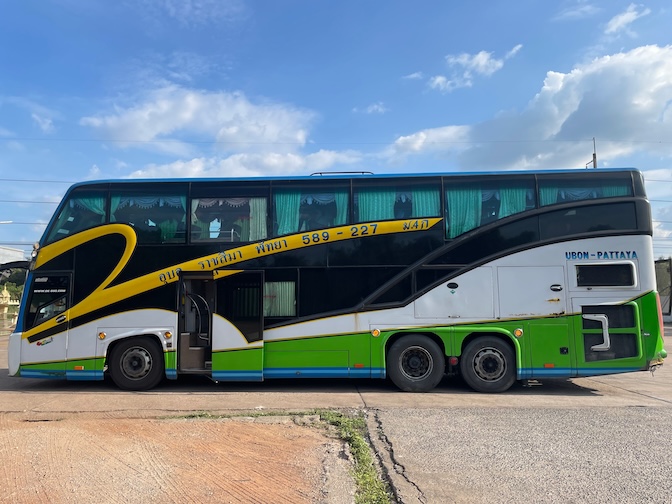 Pattaya to Nakhon Ratchasima bus