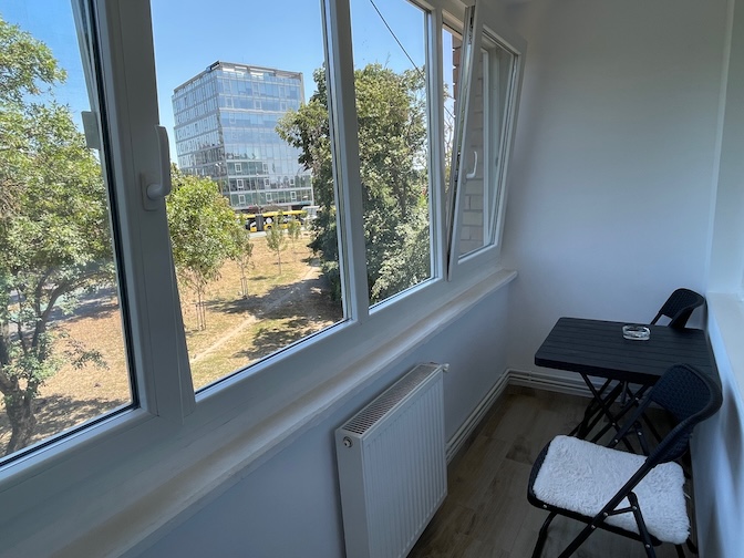 Luke Apartment balcony