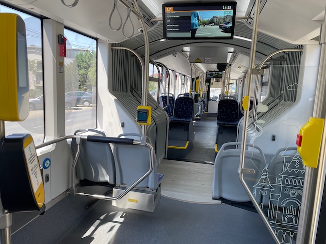 On board bus ticket machines
