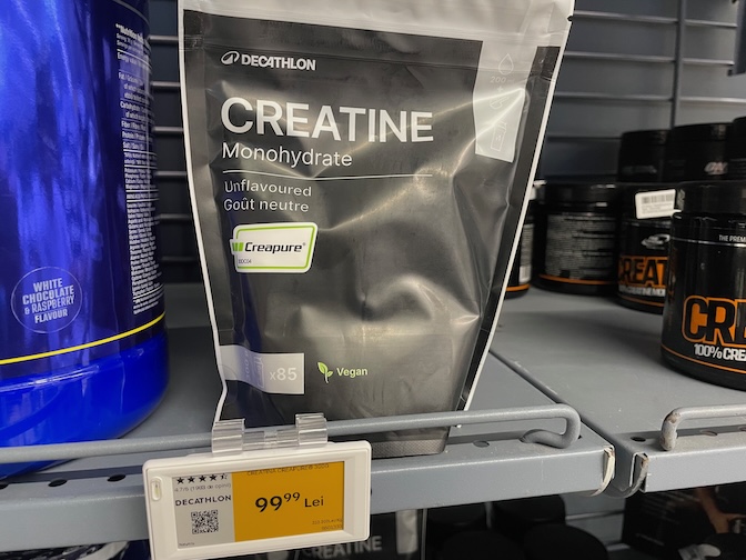 Decathlon creatine monohydrate