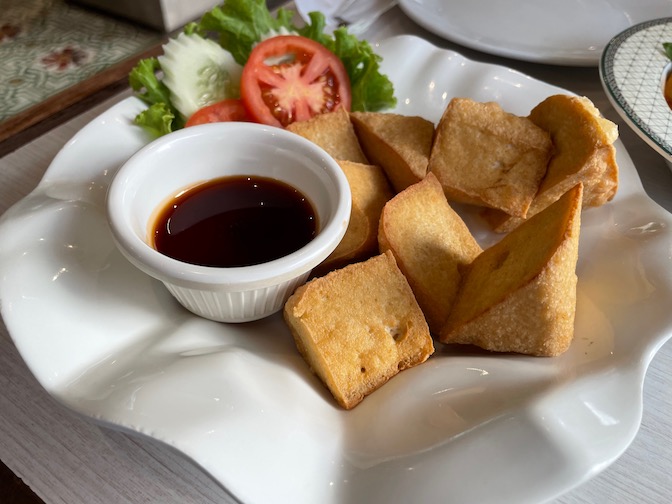 Maeya vegan fried tofu