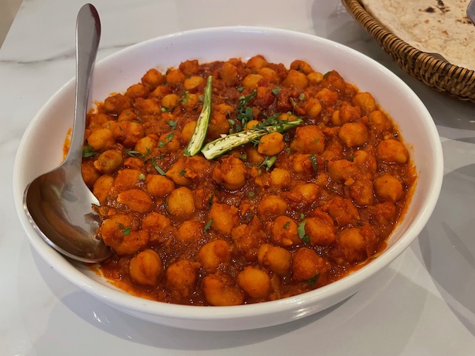 Primani's channa masala