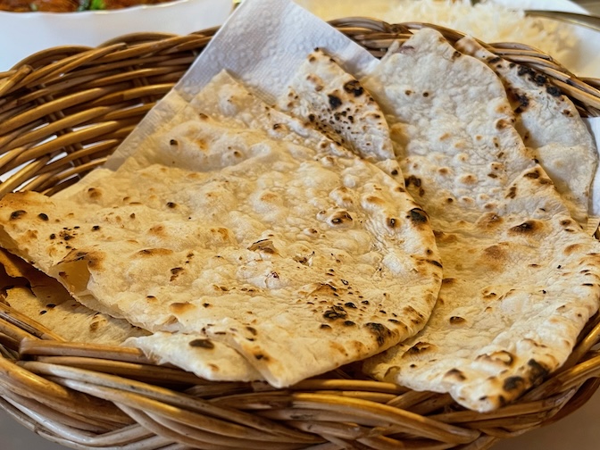 Kera Indian Cafe and Restaurant plain naan