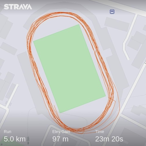 Chao Anouvong Stadium Strava map